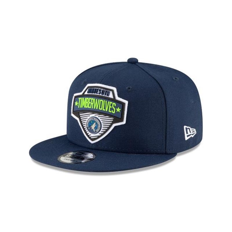 NBA Minnesota Timberwolves Tip Off Edition 9Fifty Snapback (QBG6854) - Blue New Era Caps